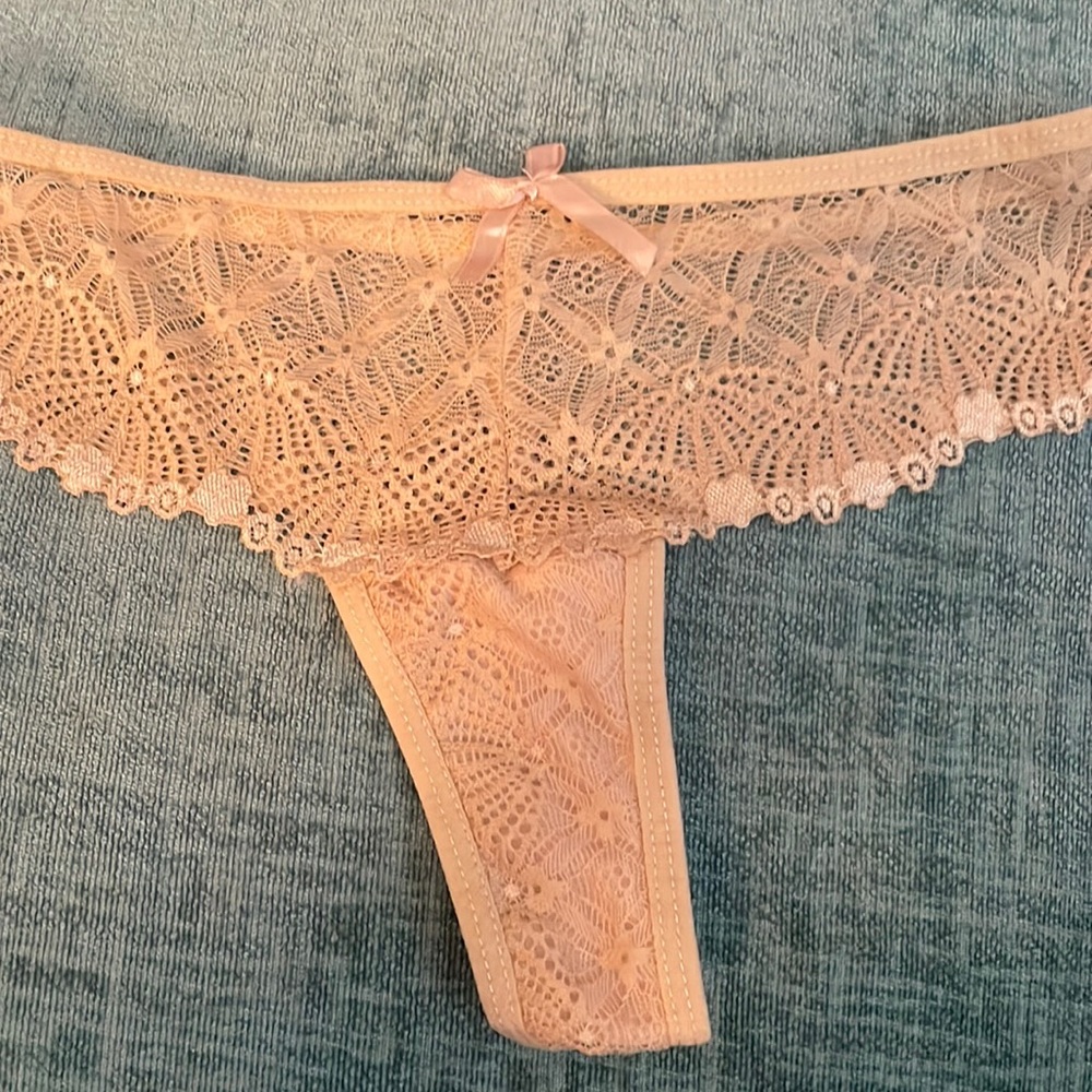 Peachy thong